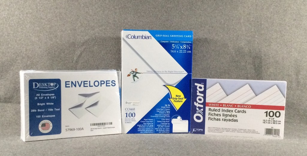 Nested envelope mailing supplies