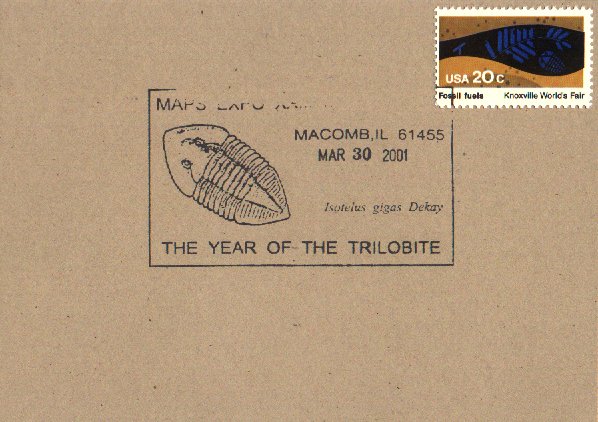 Trilobite postcard