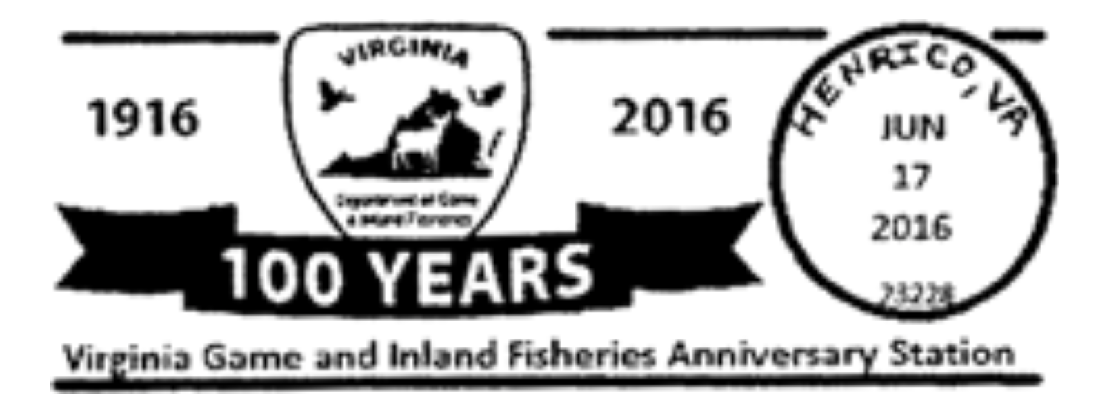 Virginia Game and Inland Fisheries 100th Anniversary