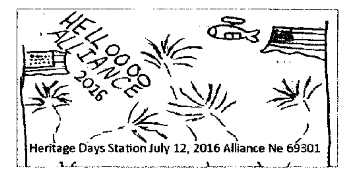 Alliance, Nebraska Heritage Days Station — 20160712