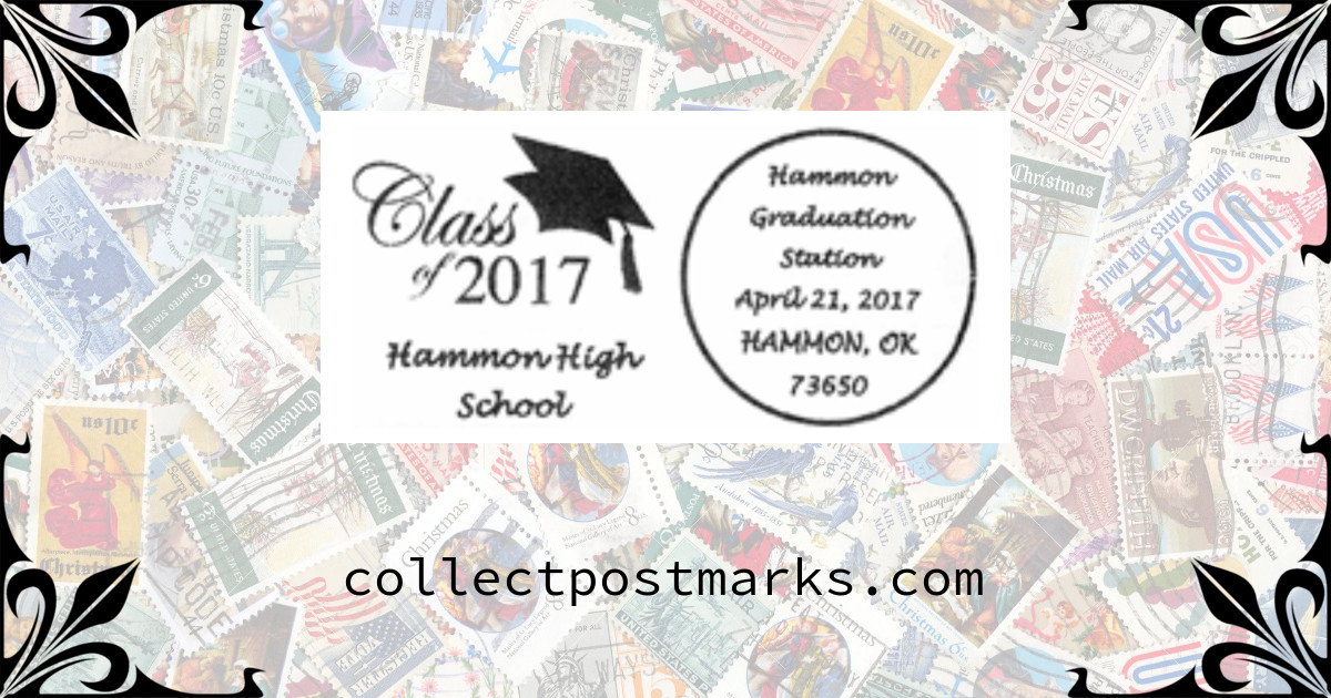 Hammon High School Graduation Station, Hammon, Oklahoma — 20170421