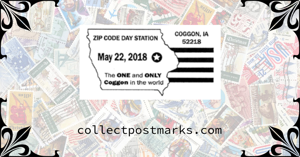 Date Meets ZIP 52218 Coggon, Iowa — 20180522