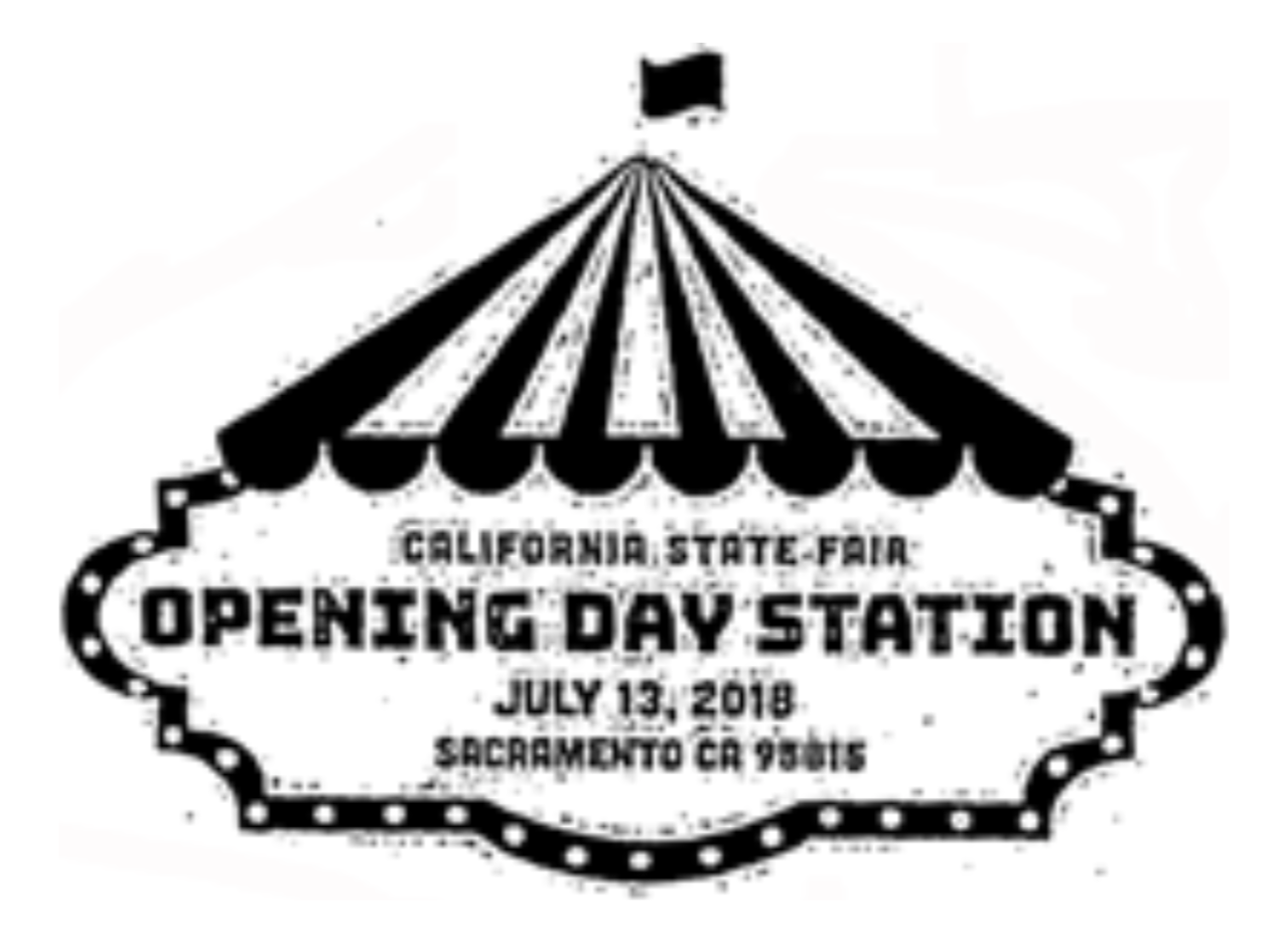 California State Fair Opening Day Station, Sacramento, California