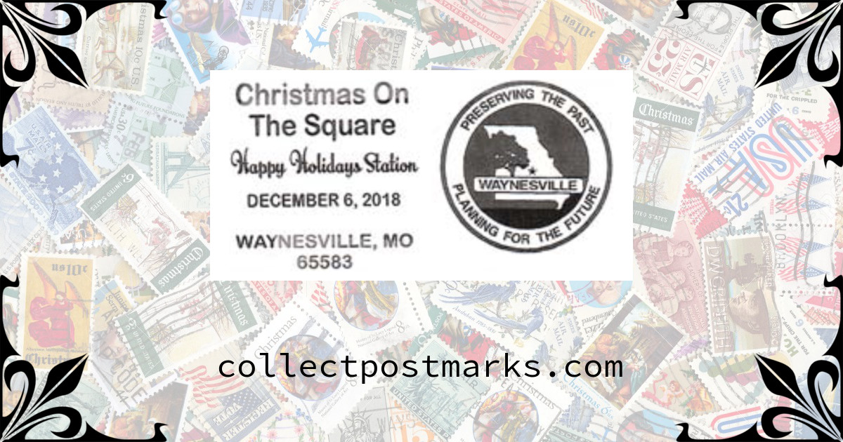 Christmas on the Square Happy Holidays Station, Waynesville, Missouri