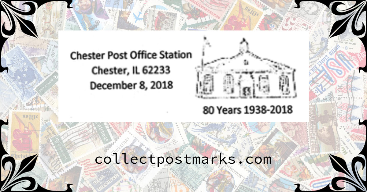 Chester Post Office 80 Years, Chester, Illinois — 20181208