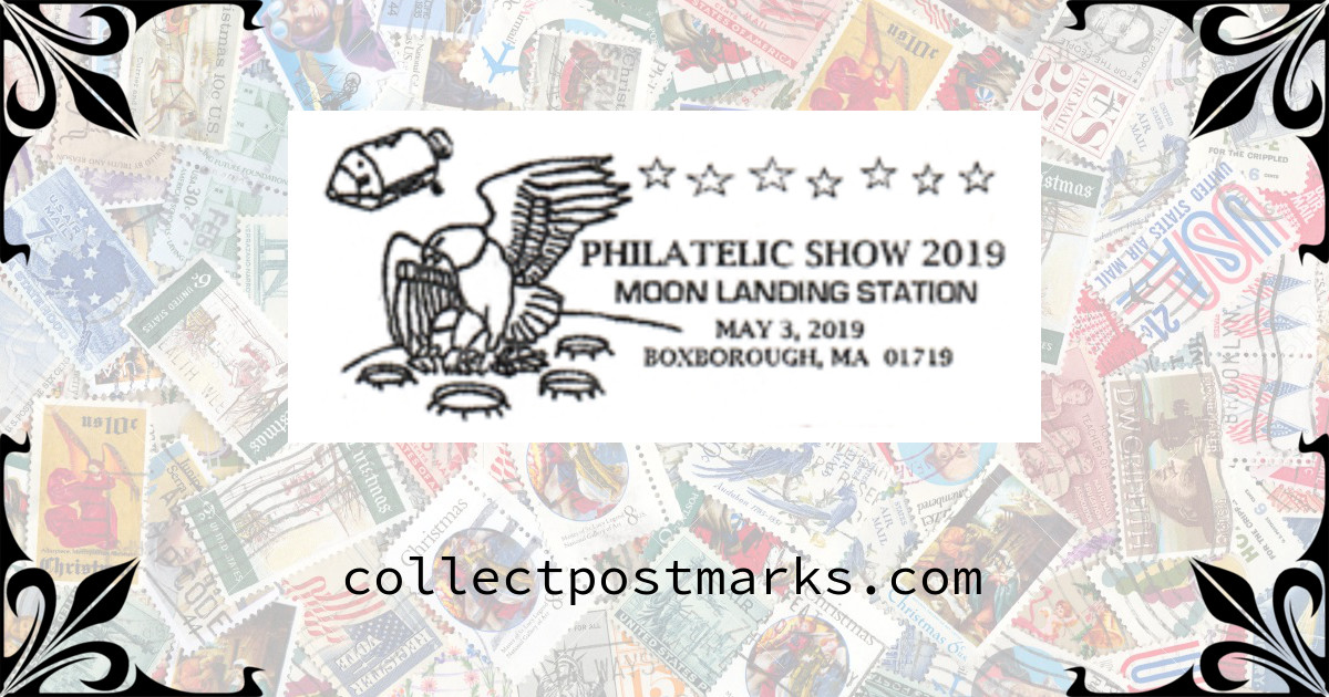 Philatelic Show 2019 Moon Landing Station, Boxborough, Massachusetts