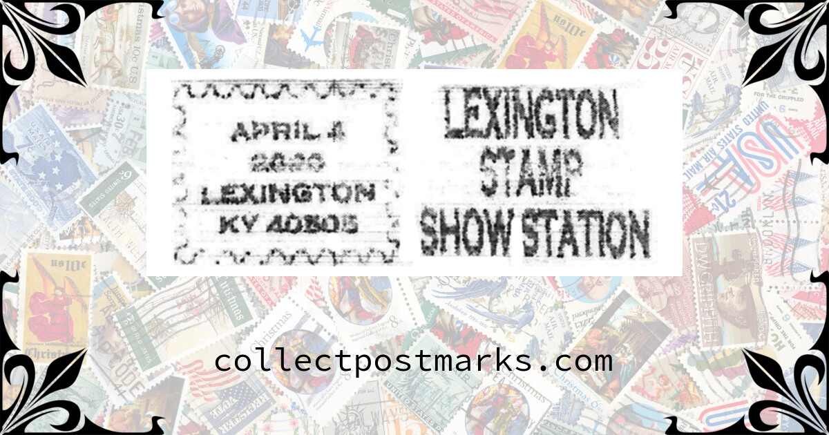 Lexington Stamp Show Station, Lexington, Kentucky — 20200404