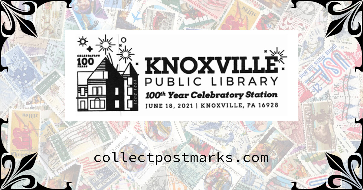 Knoxville Public Library 100th Year Celebratory Station, Knoxville